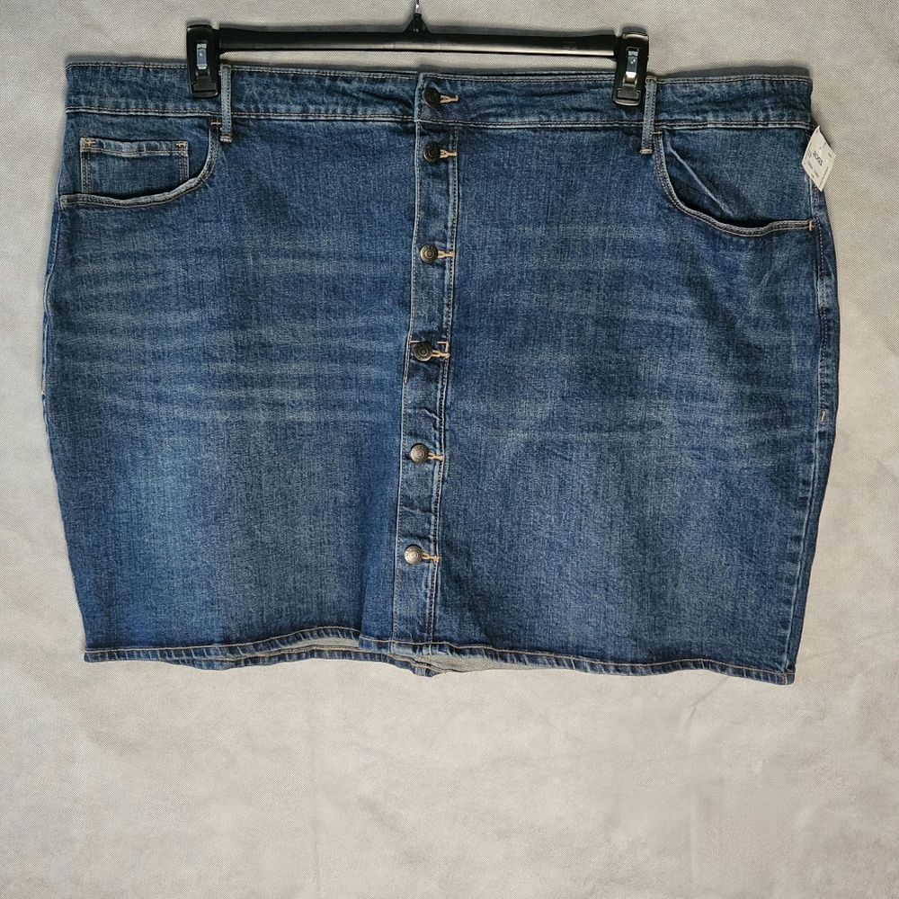 Old Navy Plus Size Denim Skirt